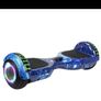 6.5 inch Blue Galaxy Hoverboard with Bluetooth, 4 LED Lights & Carry Bag Image 4