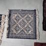 tiny wool rug...small mark on fringe. Image 5