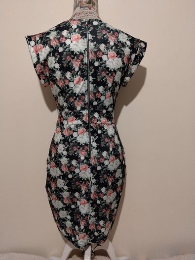 Qed London Floral Pocket Dress