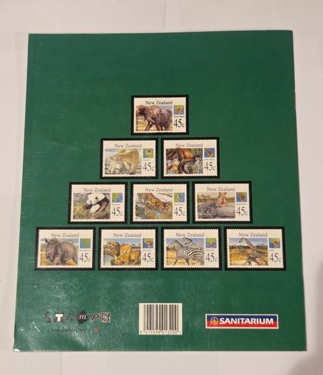 New Zealand Stamp book