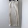Designer skirt The Orla" - Satin Midi Skirt (Champagne) Image 3