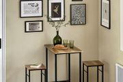 Bar table and 2 stools  3 pc set  dining table two stools FREE DELIVERY