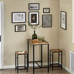Bar table and 2 stools  3 pc set  dining table two stools FREE DELIVERY