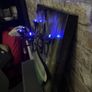 Metal 3d bathroom picture with working lights Image 5