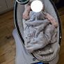 Mamaroo swing chair and babocush newborn comfort cushion Image 3