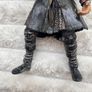 Lord of the Rings Helm's Deep Aragorn Action Figure Damaged NO Finger approx. 16 cm. Used Please see photos Image 7