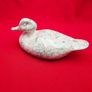Marbled Ceramic Duck Ornament , Glazed Pottery Figurine  , Animal Home Decor Gift Image 4