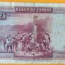 1928 Spain 25 Pesetas Calderon De La Barca Image 3