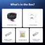 ANNKE 30M/100 ft All-in-One Video Power CCTV Cable, BNC Extension Surveillance Camera Cables for Security Camera Systems | Free BNC Connector (Black) Image 8