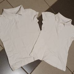 Age: 8 Years - 2 White Collar Tees - Presentation School Uniform