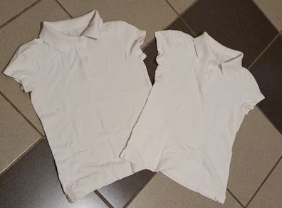 Age: 8 Years - 2 White Collar Tees - Presentation School Uniform
