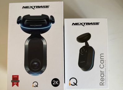 Nextbase IQ 2k smart dash cam + rear camera