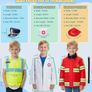 3 in 1 Kids Role Play Costumes, 13 Pieces Fancy Dress up Set for Boys Age 3-7, Birthday Halloween Costumes for Kids & Toddlers Image 2