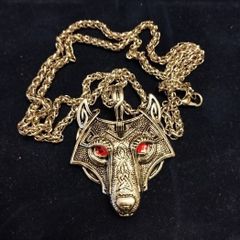 Vikings Pendant Wolf Head