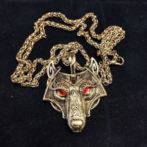 Vikings Pendant Wolf Head