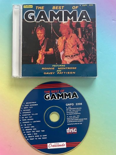 Gamma - Gamma 4 + Best of Gamma (Ronnie Montrose)