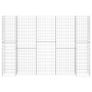 H-Shaped Gabion Planter Steel Wire 260x40x200 cm Image 3