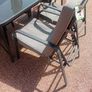 garden table and 6 chairs Image 8