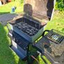 Gas barbecue and bottle. Image 3