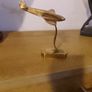 Trench Art Brass Spitfire model on stand Image 9