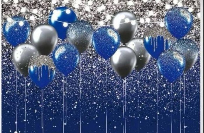 Last available balloon backdrop 5ftx7ft