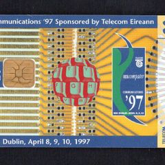 1997 Ireland 20 unit Communications 1997 expedition which took place in the RDS (ODS2) Call Card Used