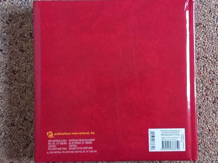 Large Christmas book with CD