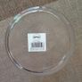 Clear glass flared vase Image 3