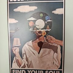 Metal picture signs