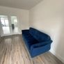 Bard Large Sofa Navy & Bard Large Footstool Navy Image 2