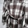 check shirt Also could be worn as a light sacket size suit 14    small on lable  big fitting Image 2