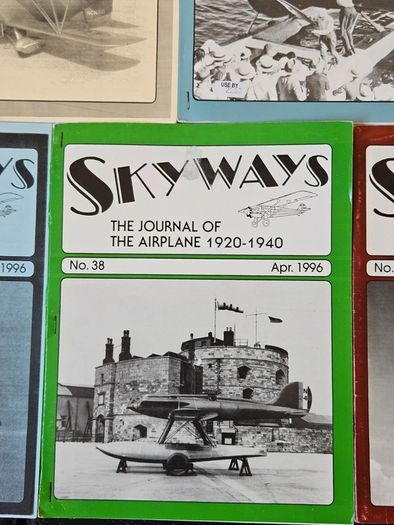Lot of 9 Skyways The Journal of The Airplane 1920-1940 Book volumes 32- 40