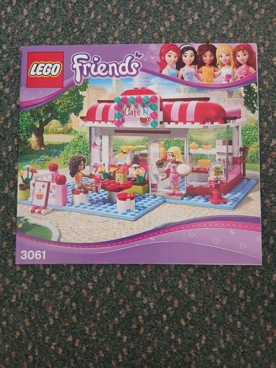 Lego Friends Cafe and Manual