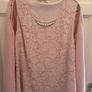 pink boutique and cardigan top size 12 Image 5