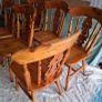 Solid Pine Kitchen Chairs Image 5