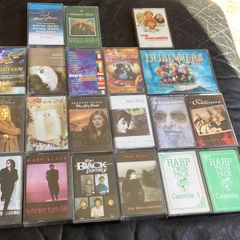 Irish Cassette Tape Bundle Job Lot Dubliners and Mary and Frances Black and others