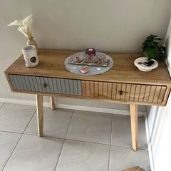 3 piece solid wood furniture set- Coffee table, Hall table &  TV Unit