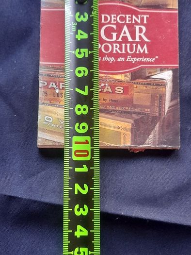 Old Packet of Matches from The Decent Cigar Emporium, a specialist cigar shop located on Grafton Street in Dublin, Ireland