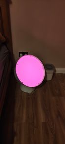 IKEA Floor lamp with colour changing light bulb