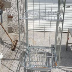 Stainless steel Combi trolley.