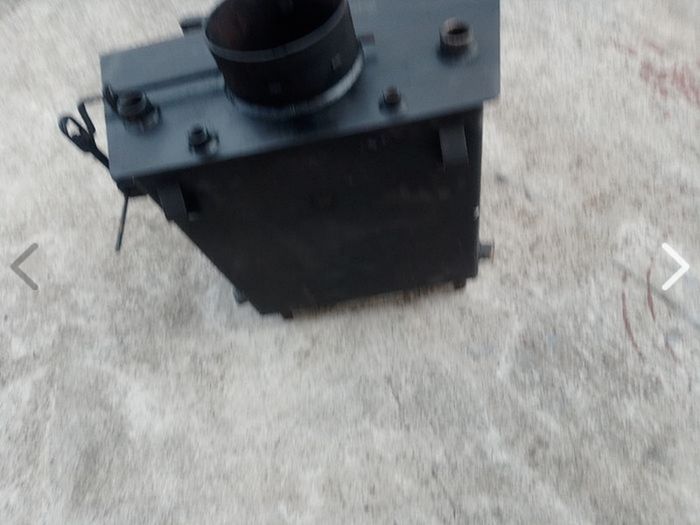 Insert Stove with big Glass Door 'Kratki'