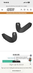 joolz aer+ adaptors brand new