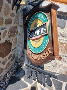 BULMERS sign and old style frame