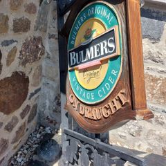 BULMERS sign and old style frame