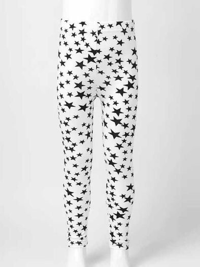 Kids star print leggins age 5-6