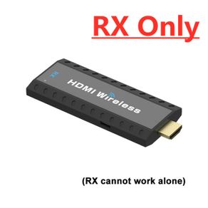 50m Wireless HDMI Video Receiver Extender Display Adapter Screen Share Switch for PS4 PC To TV Monitor Projector