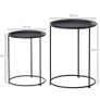 2 Pack Metal Bedside Table Sofa End Side Night Stand Bedroom (FREE POSTAGE) Image 3