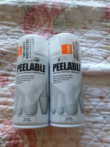 Brand New Rust-Oleum Peelable Rubberised Spray Paint White Matt