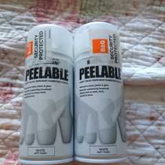 Brand New Rust-Oleum Peelable Rubberised Spray Paint White Matt