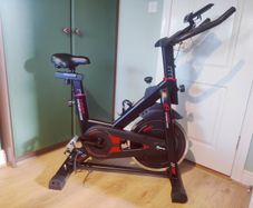 Stationary bike.